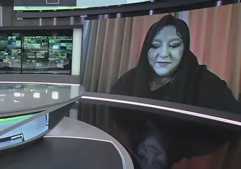 Diana Șoșoacă a intrat în direct la Russia Today purtând doliu: „Jelesc democrația, care este moartă”