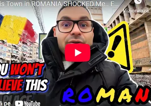 Destinația din România care l-a uimit pe un vlogger din Italia: „De ce nimeni nu vorbește despre acest oraș?” 