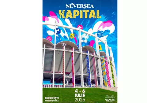 Neversea Kapital - între 4 și 6 iulie, pe Arena Națională din Capitală