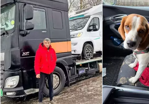 Primarul neamț care a salvat de la moarte un șofer român de TIR a mai ajutat un camionagiu: „De la miracolul de Crăciun la miracolul de Paște”