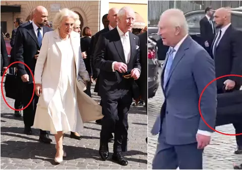 Misterul valizei negre. Ce poartă în servietă bodyguardul regelui Charles și de ce stă mereu la doar câțiva pași de monarh