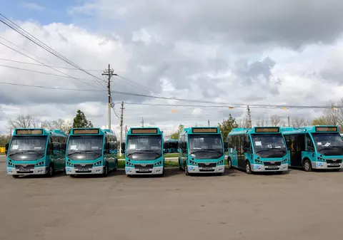 Zece microbuze electrice, achiziționate la Galați cu fonduri europene: „Este un câștig pentru comunitate”