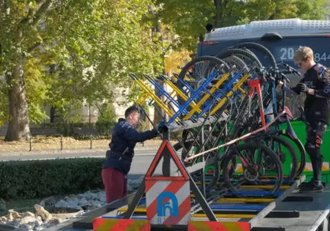 Când reîncepe transportul gratuit al bicicletelor în Poiana Brașov: „Am primit multe solicitări, în special de la copii și tineri”