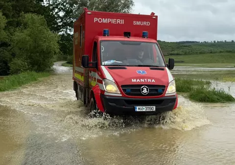 Aproape 70 de localități din România au fost afectate sever de inundații: 375 de persoane din 4 județe au fost evacuate | VIDEO