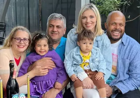 Imagini adorabile cu copiii lui Cabral și ai Andreei Ibacka. Cât de mari au crescut Namiko și Tiago