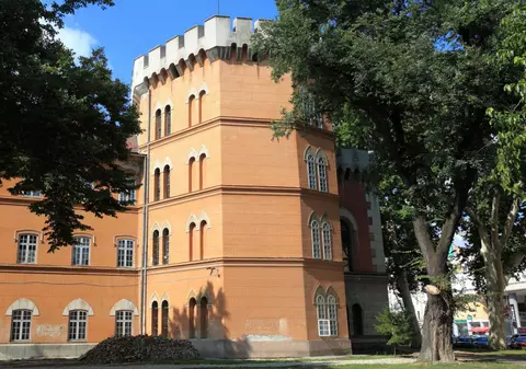 Dorel de Timișoara dărâmă istoria: a tras de prelată și a făcut zob statuia de sute de ani de pe Castelul Huniade