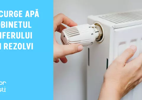 De ce curge apă din robinetul caloriferului și cum rezolvi