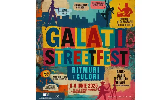 Galațiul devine capitala artei urbane și a spectacolelor stradale