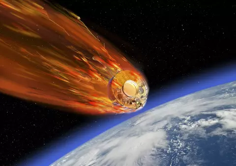 Nava spațială sovietică Kosmos-482 a căzut pe Pământ după ce a petrecut 53 de ani pe orbită