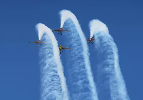 Peste 40 de aeronave militare și civile „se vor da în spectacol" de aviație, adrenalină și tehnologie, la Craiova