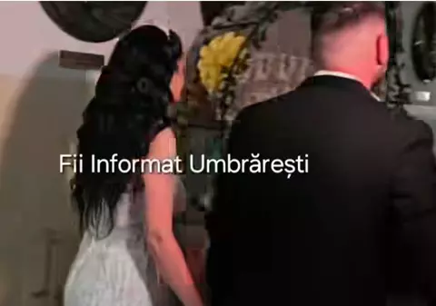 De la horă și sarmale direct la secția de votare. Un cuplu proaspăt căsătorit a deschis o secție de votare din Galați