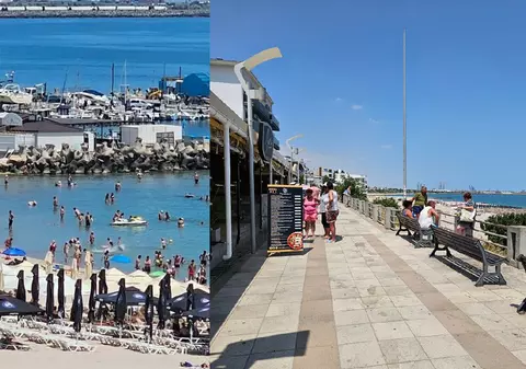 Cât costă o ciorbă și o pizza la restaurantele de pe faleza din Eforie Nord: „Să mai zică ceva haterii”