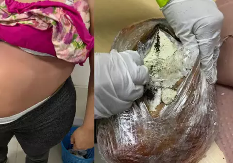 Femeie arestată cu o „sarcină de cocaină” de 3.600 de doze, în Columbia | VIDEO