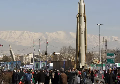 Racheta Sejil, numită după un verset din Coran și capabilă să care focoase nucleare, cea mai nouă armă a Iranului folosită în războiul cu Israel