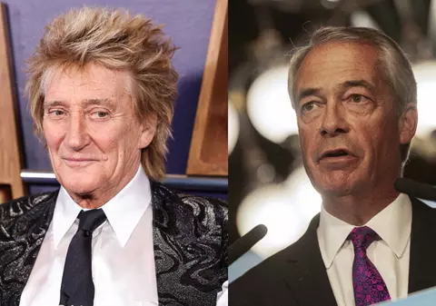 Rod Stewart le spune britanicilor să „îi dea o șansă” lui Farage, unul dintre inițiatorii Brexit