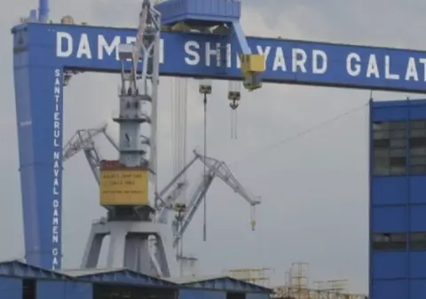 Data la care șantierul Naval Damen Galaţi devine şantier militar