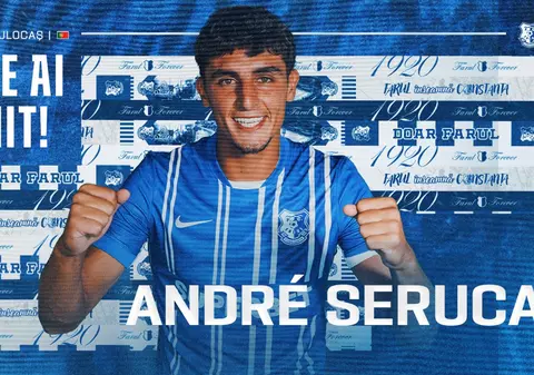 Farul continuă transferurile pentru Superligă: „Bun venit, Andre Seruca de Oliveira!”