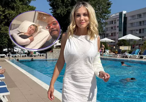 Fotografii cu Andreea Ibacka după accidentul de motocicletă: „Cu mâna în ghips și câteva contuzii!” Prima reacție a vedetei după ce a fost externată din spital