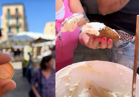 Ce mănânci sau bei cu 1 euro în Palermo: mozzarela, arancini, limonadă, cannoli