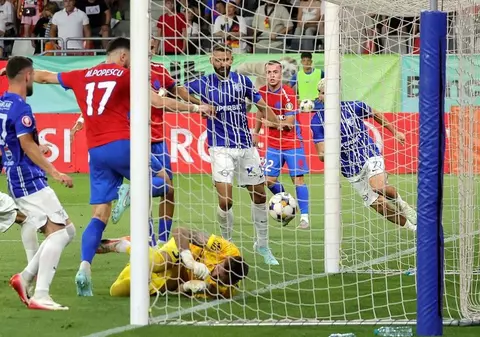 FCSB a pierdut acasă cu Farul Constanța, după ce a primit gol în minutul 10 al prelungirilor. Campioana a terminat în 10 oameni