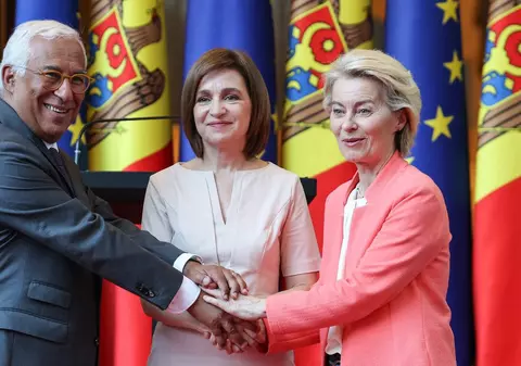 Maia Sandu, la primul Summit UE - Rep. Moldova: Rusia, un imperiu al agresiunii, vrea să taie „accesul la fonduri, la parteneriate, la speranță”. UE va investi 1,9 miliarde de euro