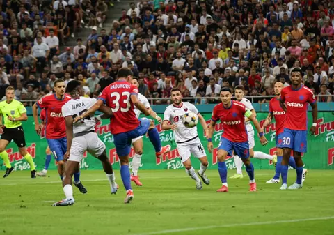 FCSB a fost bătută de Shkendija și la București și a fost eliminată din Liga Campionilor