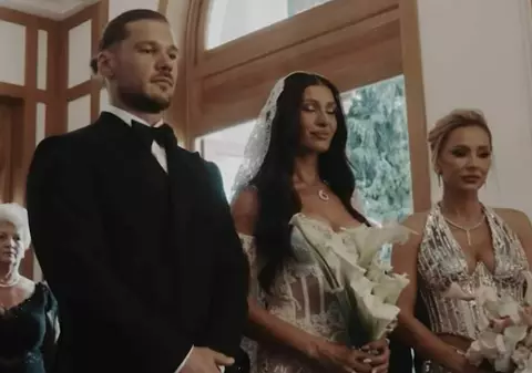 Imagini inedite de la nunta Alinei Eremia. Motivul pentru care artista a plâns în ziua evenimentului