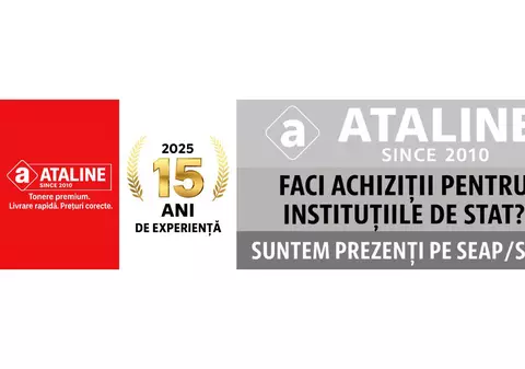 Achiziții fără bătăi de cap: Alege un furnizor de tonere cu 15 ani de experiență, prezent pe SEAP/SICAP