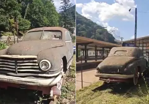 Mașina blindată din Gara Sinaia care a aparținut româncei de pe coperta revistei Time, cunoscută drept „Stalin cu fustă”