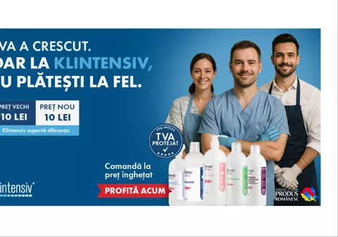 Klintensiv îngheață prețurile: TVA-ul a crescut, dar clienții nu plătesc mai mult