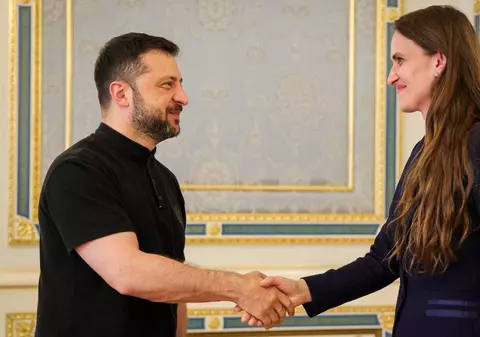 Oana Țoiu s-a întâlnit la Kiev cu Volodimir Zelenski. Despre ce au discutat cei doi