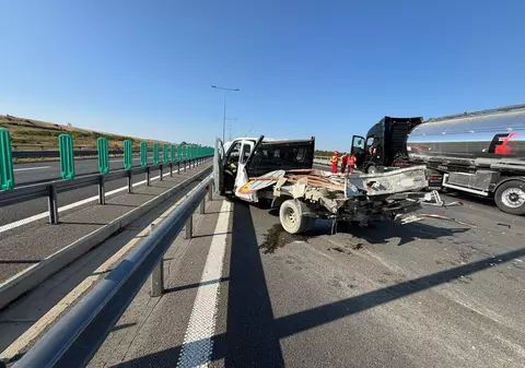 Cei trei muncitori uciși de un TIR pe autostrada A1 Sibiu – Deva urmau să iasă din tură