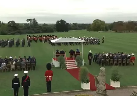 Ce e ceremonia Beating Retreat la care a participat Donald Trump alături de regele Charles: este primul președinte care a participat la eveniment