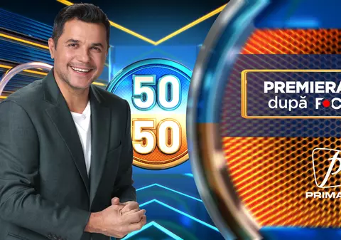 50:50 – Noua emisiune-concurs pentru toată familia, prezentată de Cove la Prima TV