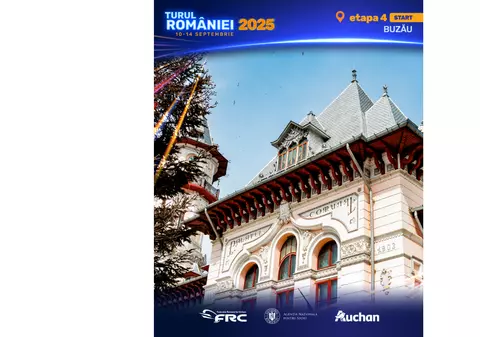 Cea mai lungă probă a Turului României 2025: 212 km între Buzău și Slobozia, cu traversarea spectaculoasă a Dunării