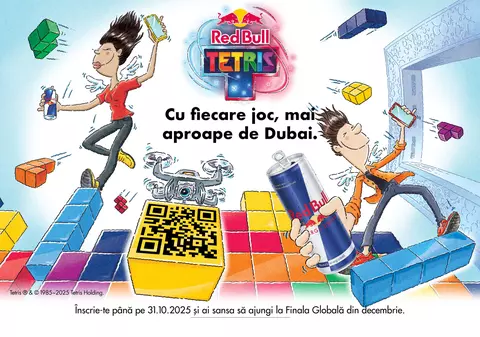 Red Bull Tetris® caută cel mai bun jucător din România: înscrierile sunt deschise!