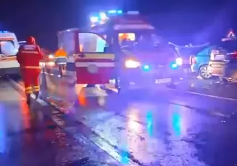 Accident extrem de grav pe DN 1C, în judeţul Cluj: cinci răniţi încarceraţi, un bărbat a murit | VIDEO