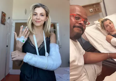 Andreea Ibacka, detalii neștiute despre accidentul de motocicletă în care ea și Cabral au fost implicați. „M-a aruncat la 5 metri”