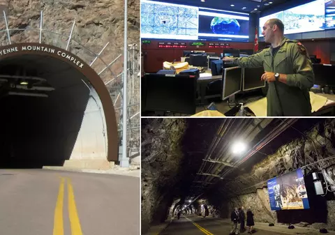 Buncăr secret sub munte, la 600 m adâncime, pregătit să devină refugiul lui Trump în cazul izbucnirii unui război mondial