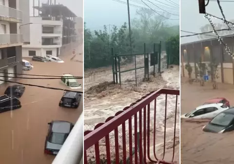 Ciclonul Alice a făcut prăpăd în Spania. Alerta cod roșu a adus ploi de până la 400 litri/mp