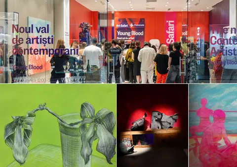 Arta iese din galerii - tineri artiști români, expuși într-un mall din Capitală. Alexandru Rădvan, curatorul expoziției „Young Blood”: „Arta nu e ceva ce trebuie băgat pe gât. Are doar nevoie de puțin spațiu”
