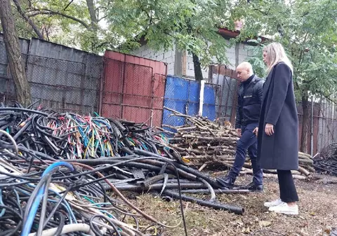 Diana Buzoianu, în control la Sinteşti: „Cei care ne otrăvesc de ani de zile trebuie să suporte consecințele” 