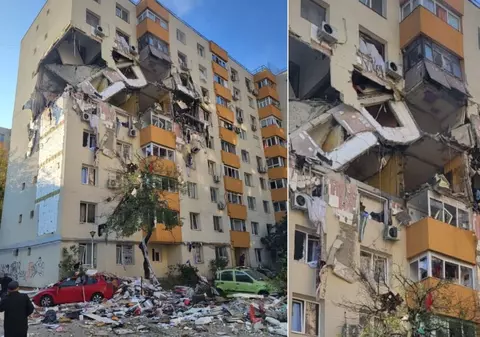 Explozie într-un bloc din București. Trei oameni au murit, pompierii au activat planul roșu de intervenție