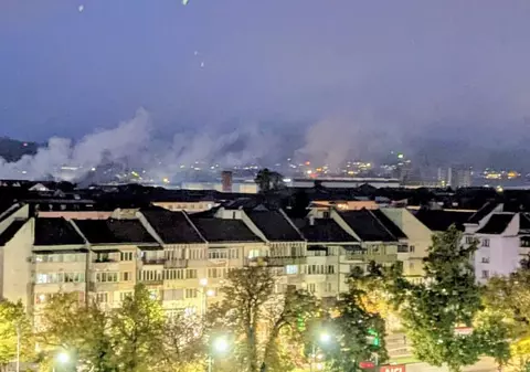 O femeie a dat foc la deșeuri lângă o magistrală de gaz din Bistrița. Cât a costat-o gestul iresponsabil