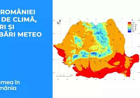 Clima României - tipuri de climă, factori și schimbări meteo
