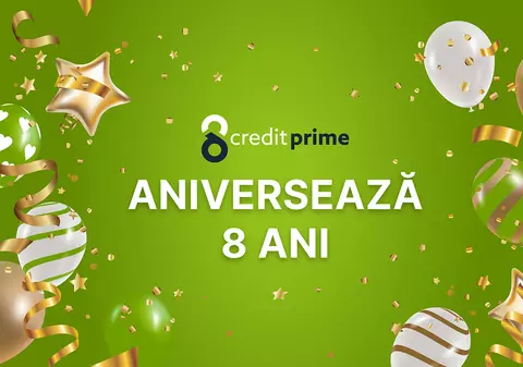 CreditPrime București sărbătorește 8 ani de activitate pe piața din România și inovează constant în industria fintech
