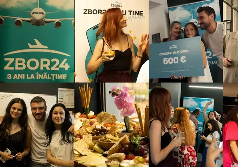 Zbor24.ro: Oferă premii clienților săi