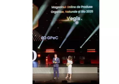 Distincție de top pentru Vegis și Limitless Agency la GPeC Awards 2025: excelență în eCommerce românesc