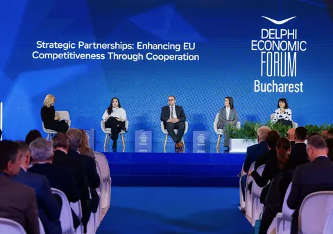 Delphi Economic Forum a debutat la București: lideri europeni și internaționali au trasat direcțiile pentru energie, investiții, digitalizare și dezvoltare sustenabilă