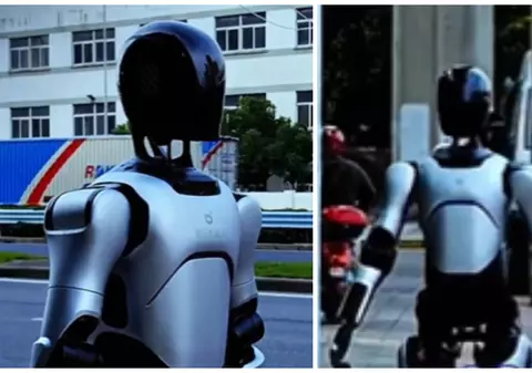 Un robot umanoid din China a mers pe jos 3 zile și 3 nopți, fără oprire, și a stabilit un nou record mondial | VIDEO